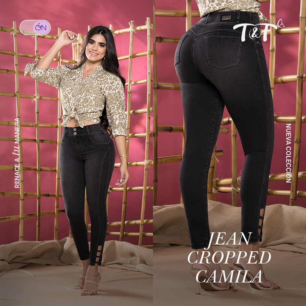 JEANS CROPPED CAMILA